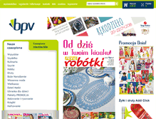 Tablet Screenshot of bpv.pl