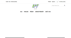 Desktop Screenshot of bpv.cz